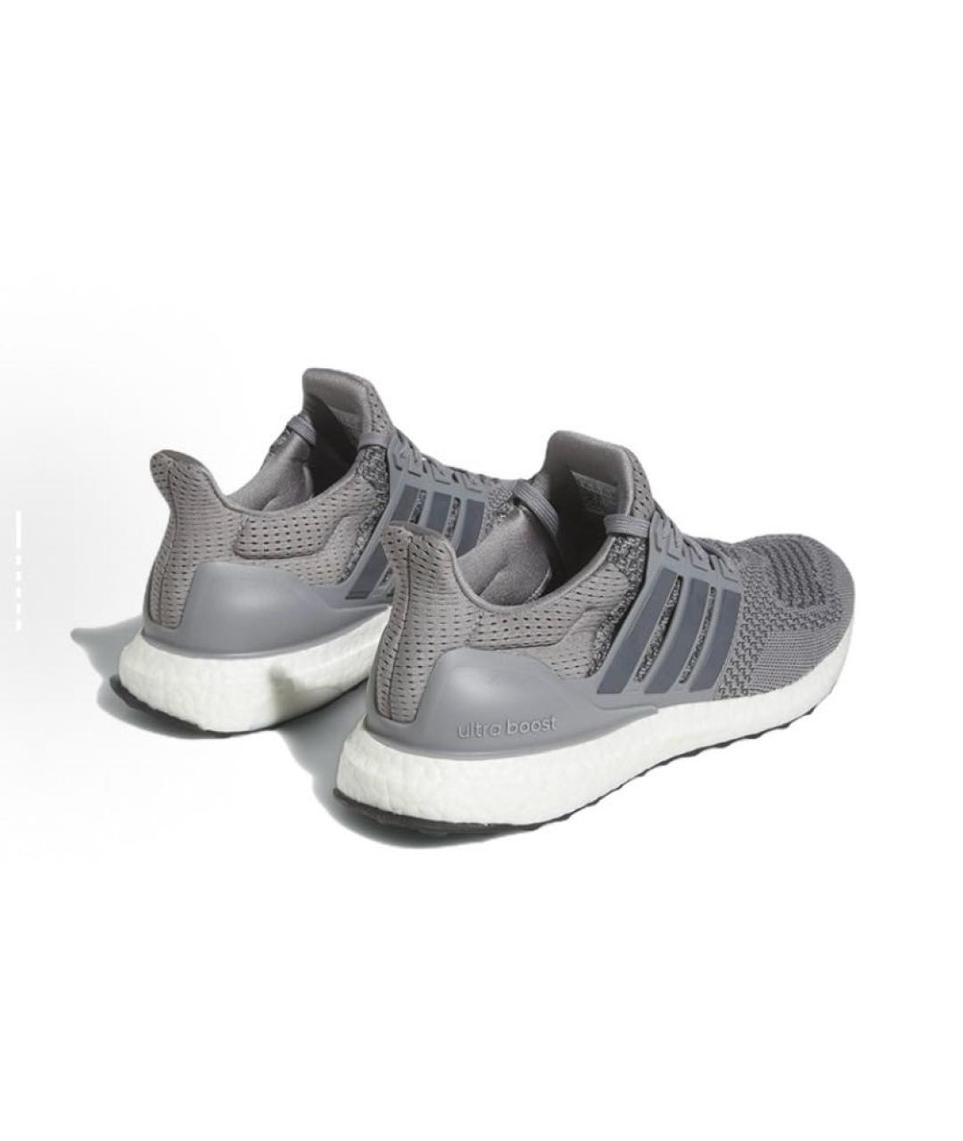 ADIDAS Серые текстильные низкие кроссовки / кеды, фото 4