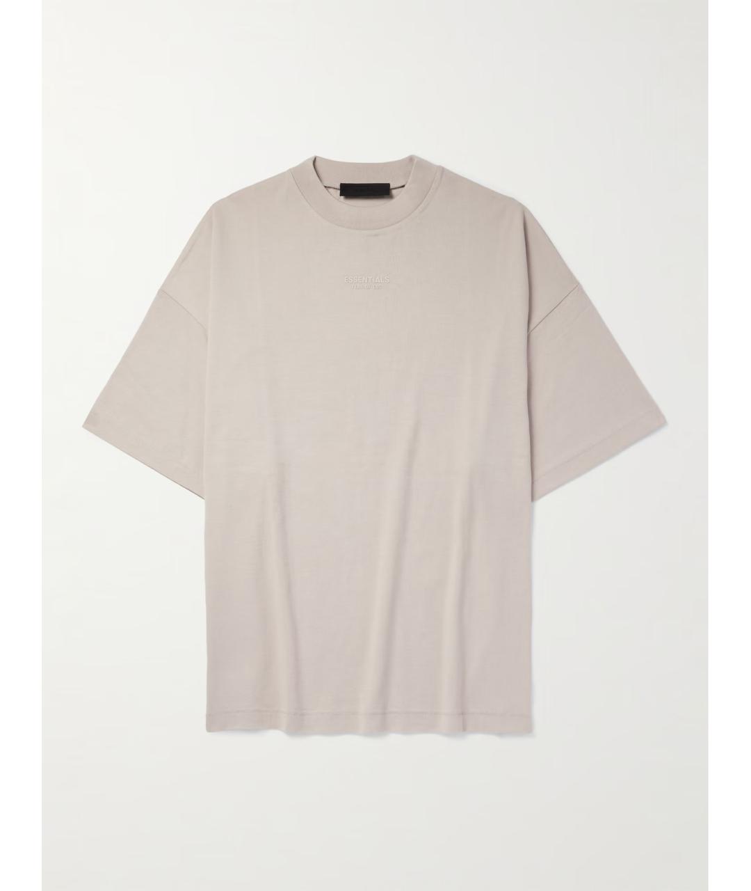 FEAR OF GOD ESSENTIALS Серая хлопковая футболка, фото 10