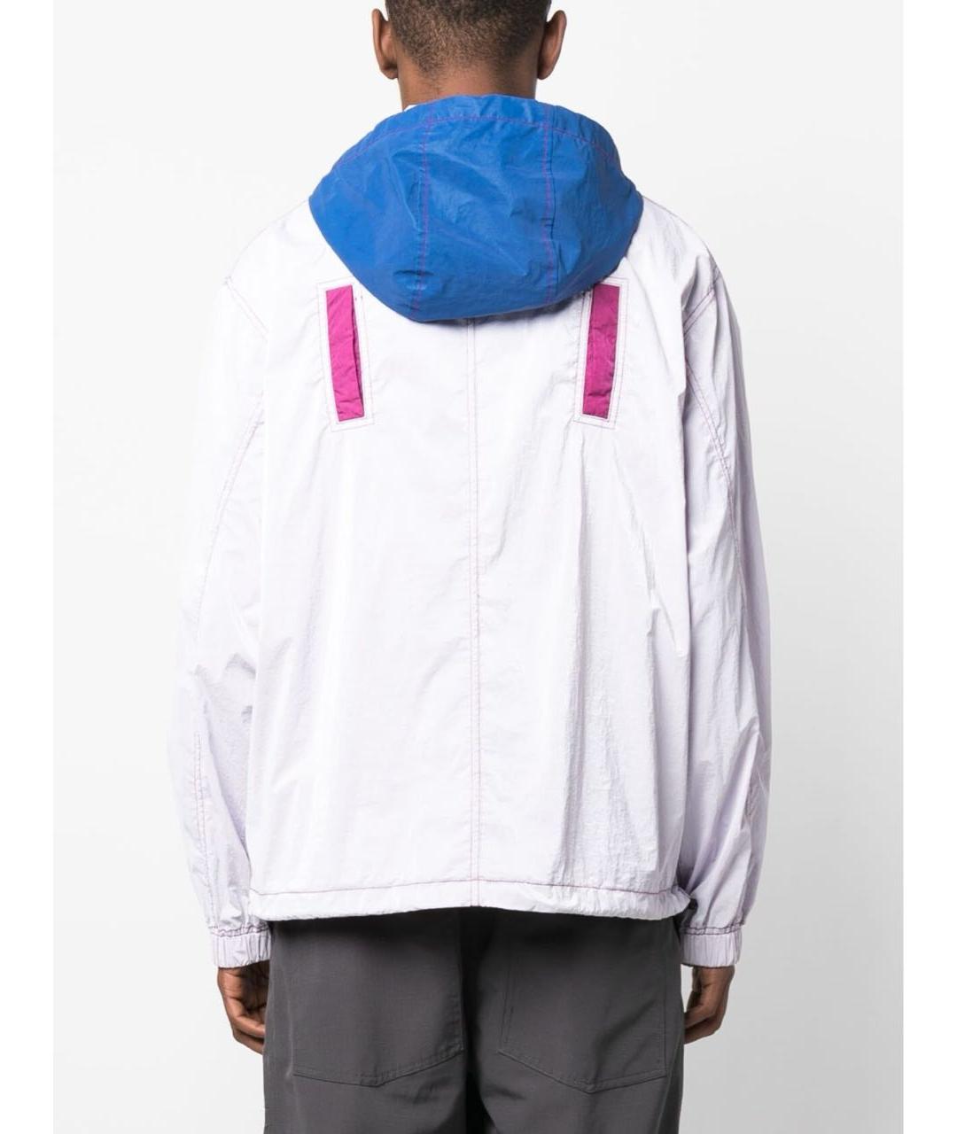 STONE ISLAND Розовая полиамидовая куртка, фото 3