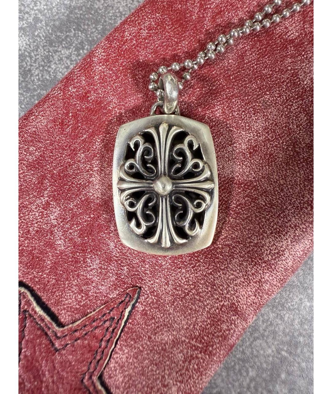 CHROME HEARTS Серебряная серебряная цепочка/подвеска, фото 4