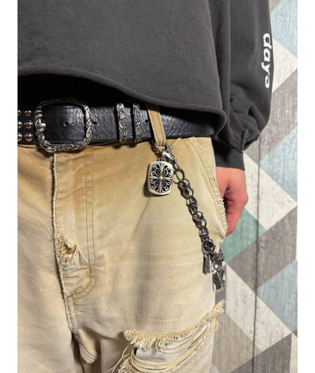 CHROME HEARTS Серебряная серебряная цепочка/подвеска, фото 2