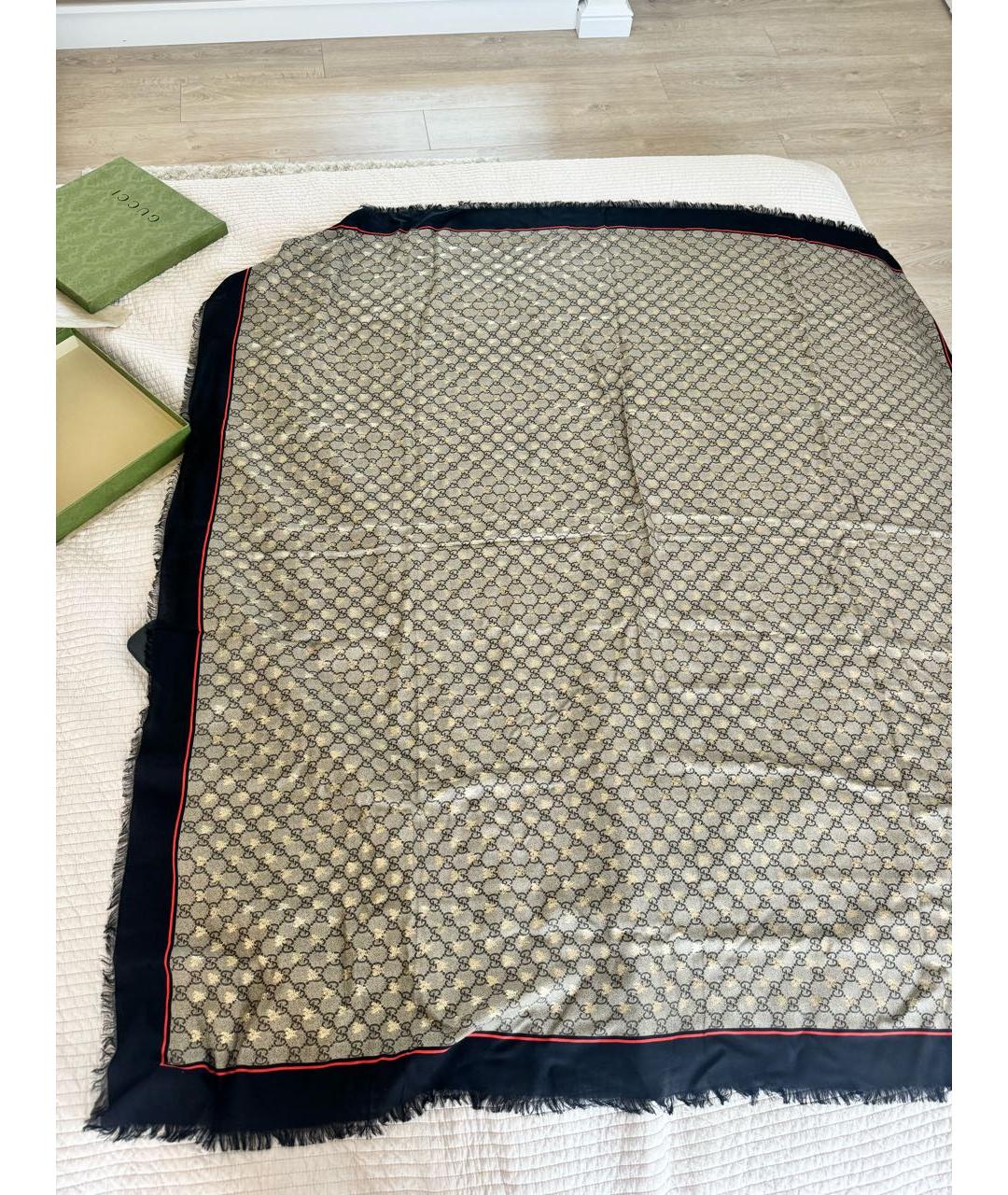 GUCCI Шелковый платок, фото 5