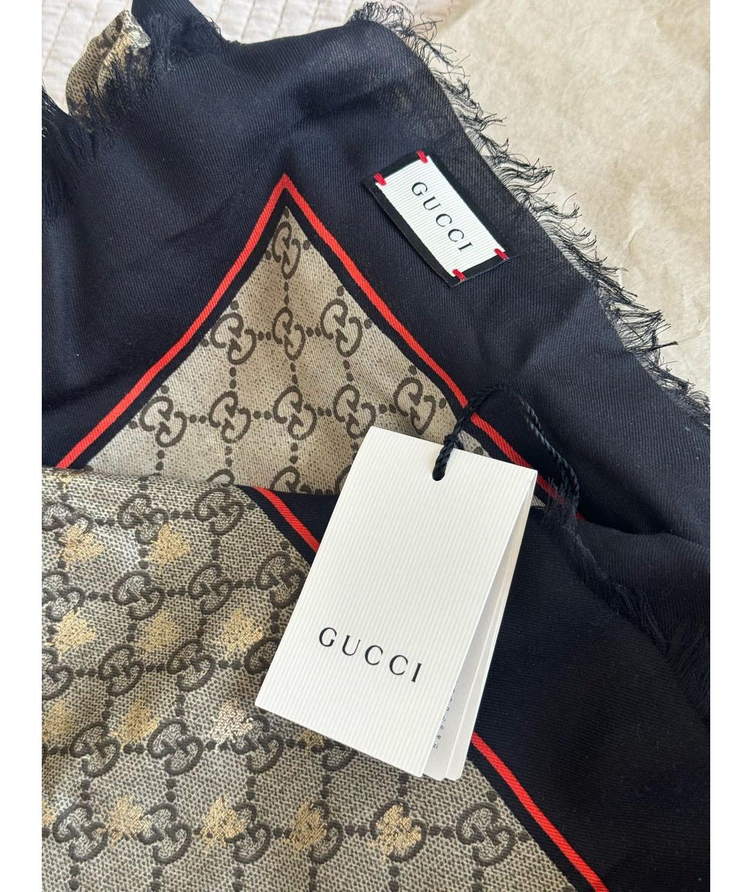 GUCCI Шелковый платок, фото 3