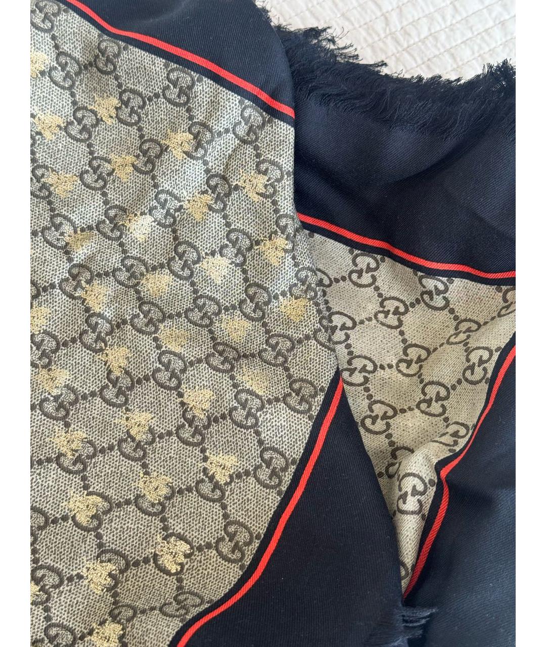 GUCCI Шелковый платок, фото 2