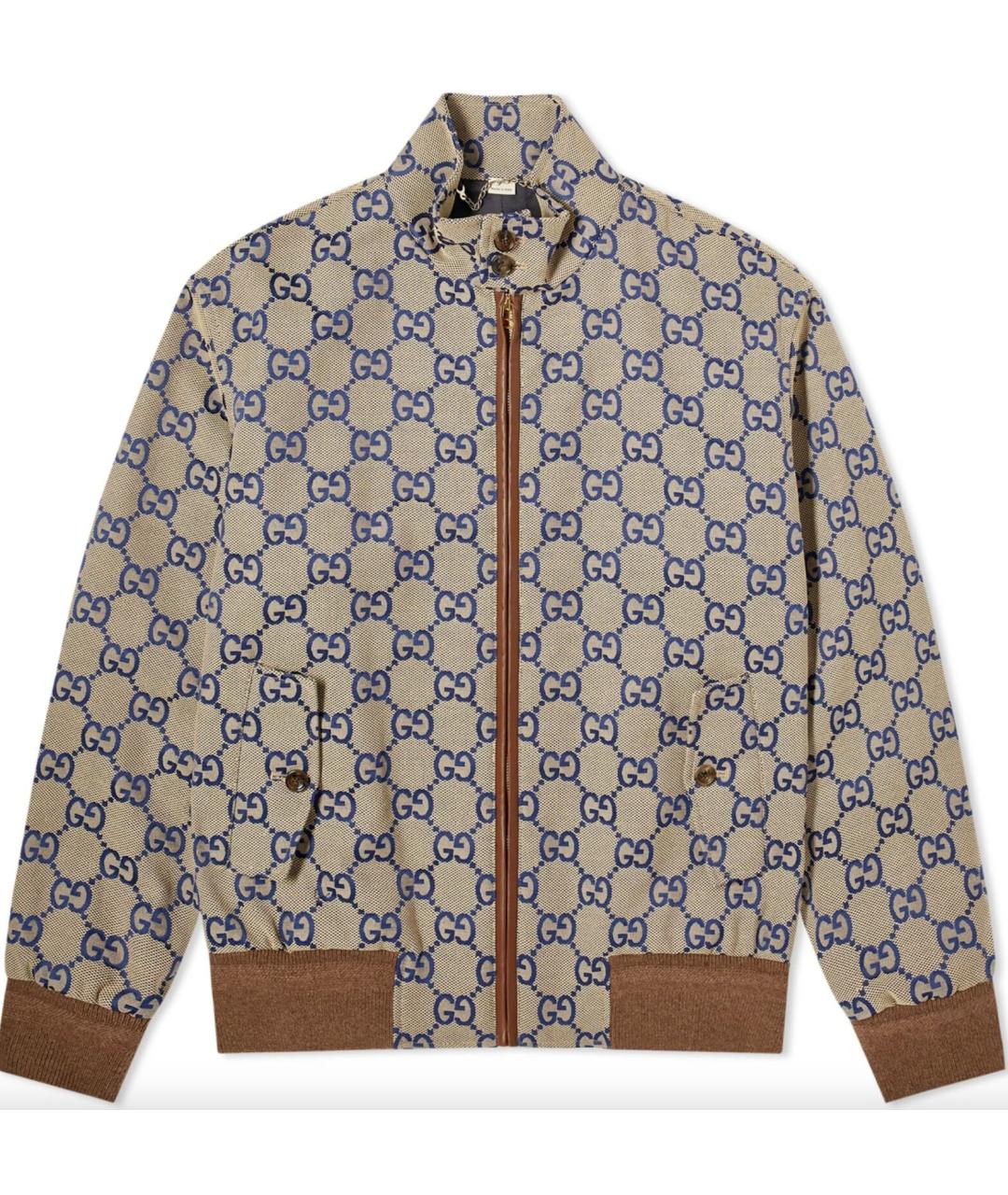 GUCCI Бежевая хлопковая куртка, фото 4
