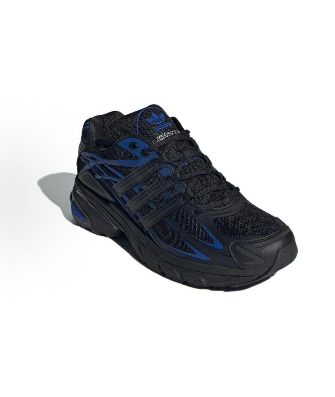 ADIDAS Черные текстильные низкие кроссовки / кеды, фото 4