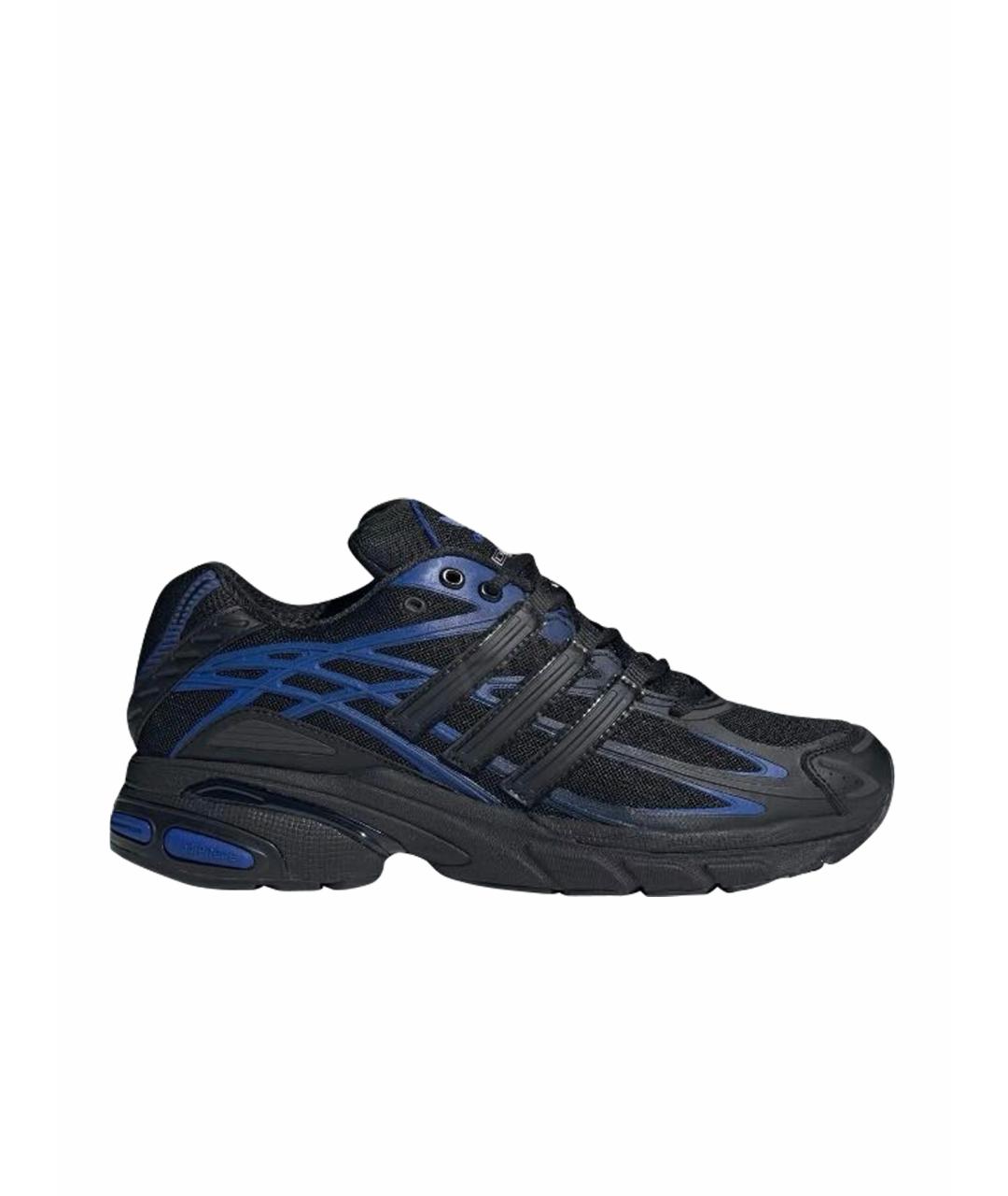 ADIDAS Черные текстильные низкие кроссовки / кеды, фото 1