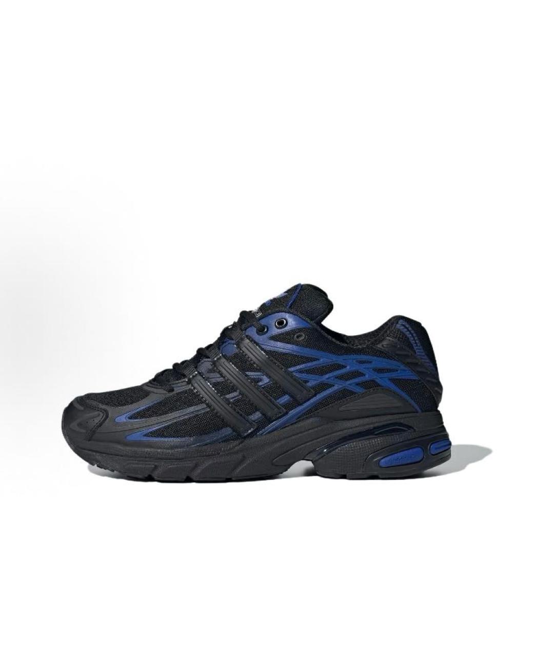 ADIDAS Черные текстильные низкие кроссовки / кеды, фото 3