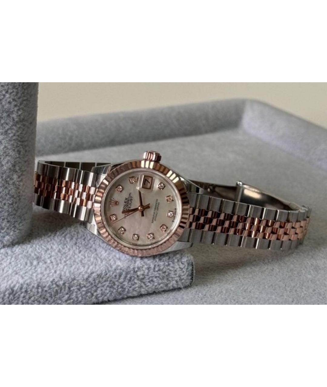 ROLEX Золотые часы из розового золота, фото 6