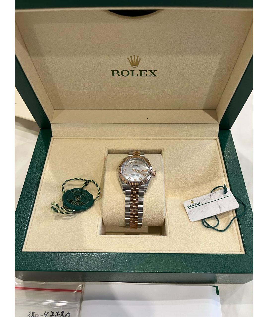 ROLEX Золотые часы из розового золота, фото 4