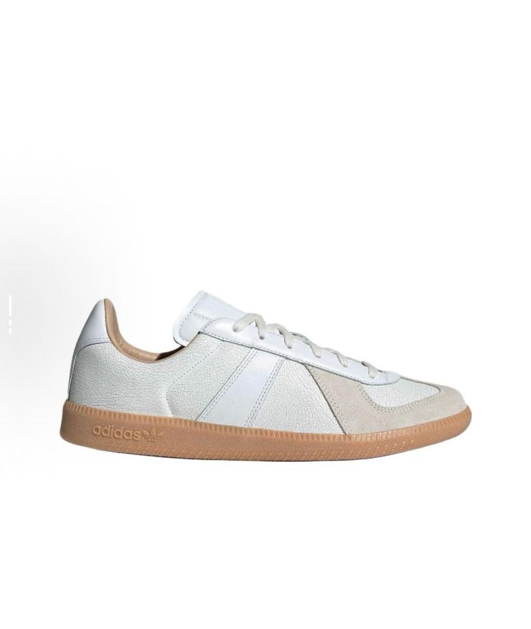 ADIDAS Белые кожаные низкие кроссовки / кеды, фото 7