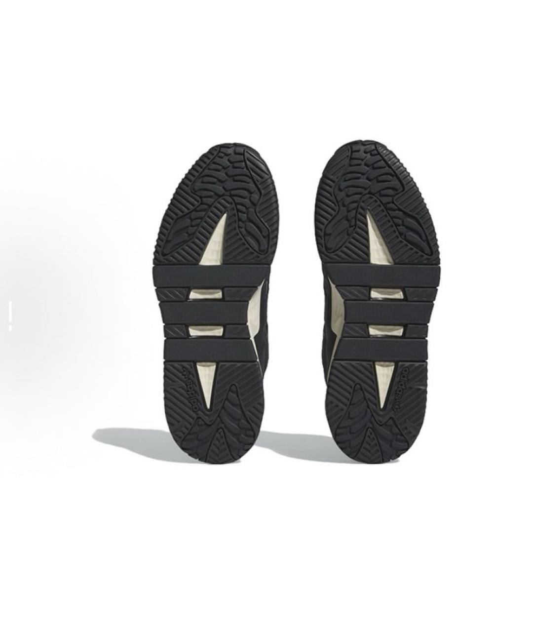 ADIDAS Черные текстильные низкие кроссовки / кеды, фото 7