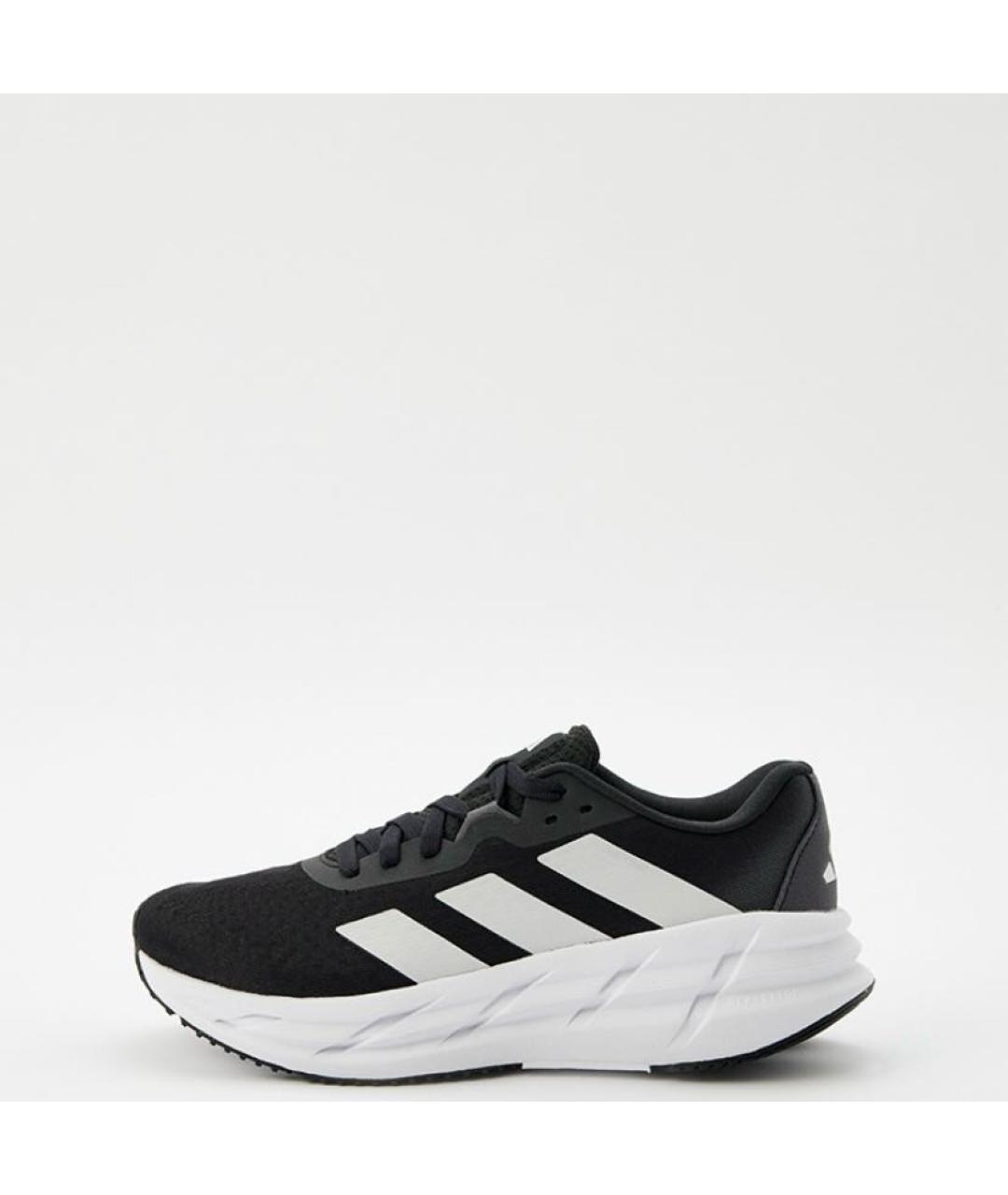 ADIDAS Черные текстильные низкие кроссовки / кеды, фото 2