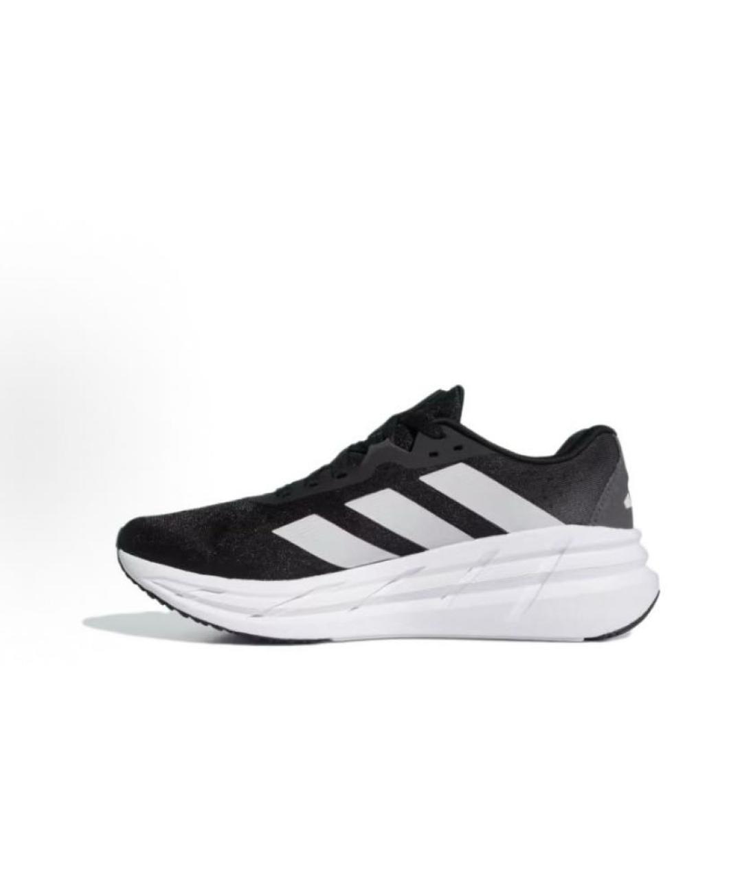 ADIDAS Черные текстильные низкие кроссовки / кеды, фото 3