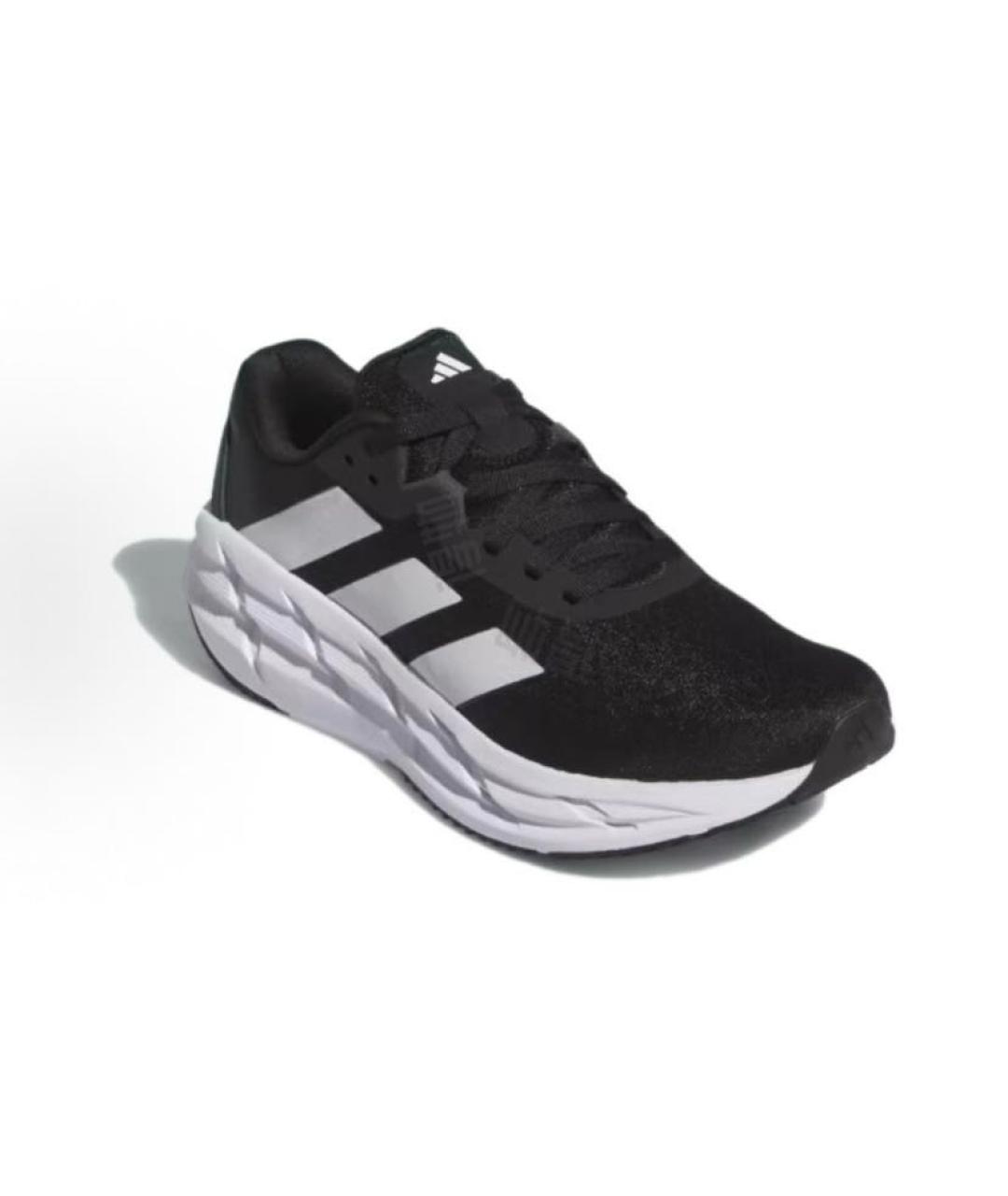 ADIDAS Черные текстильные низкие кроссовки / кеды, фото 4