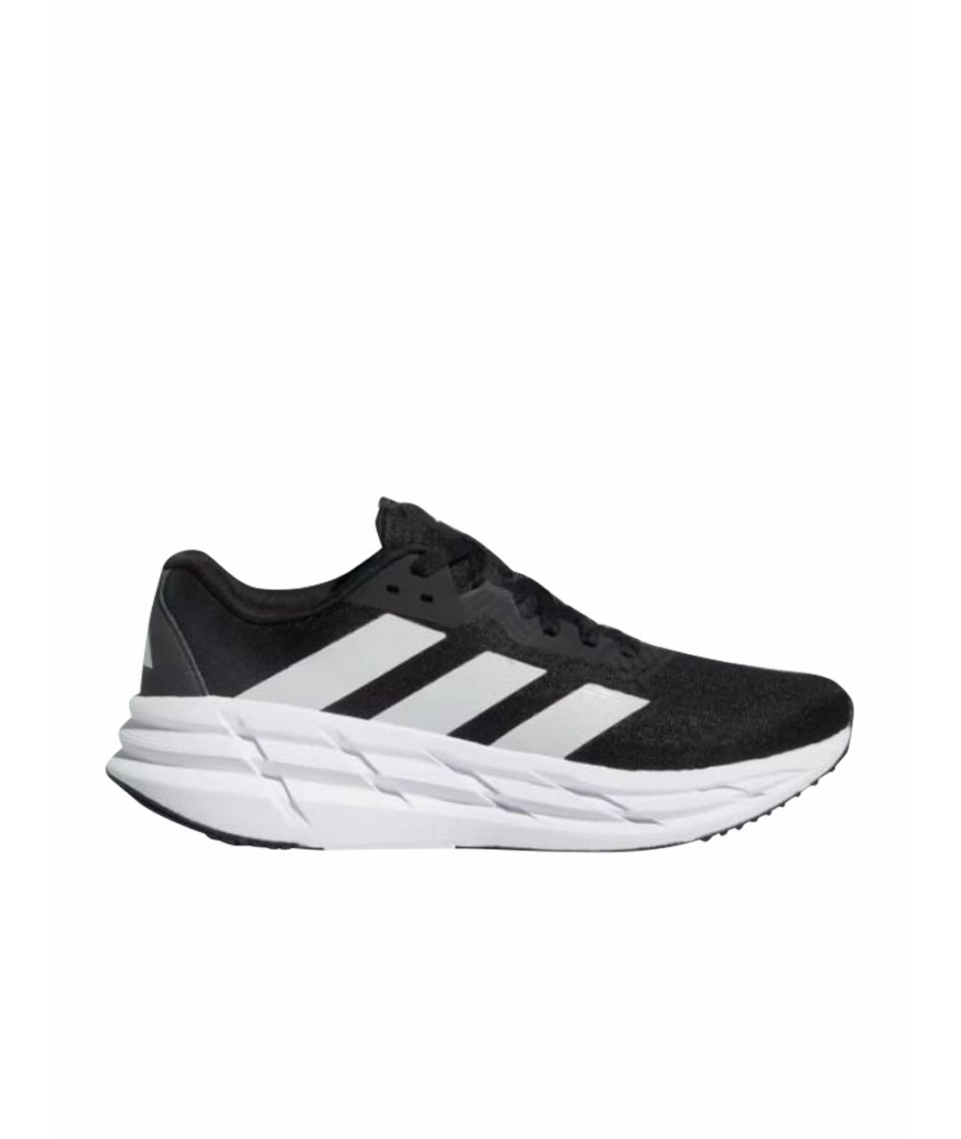 ADIDAS Черные текстильные низкие кроссовки / кеды, фото 1