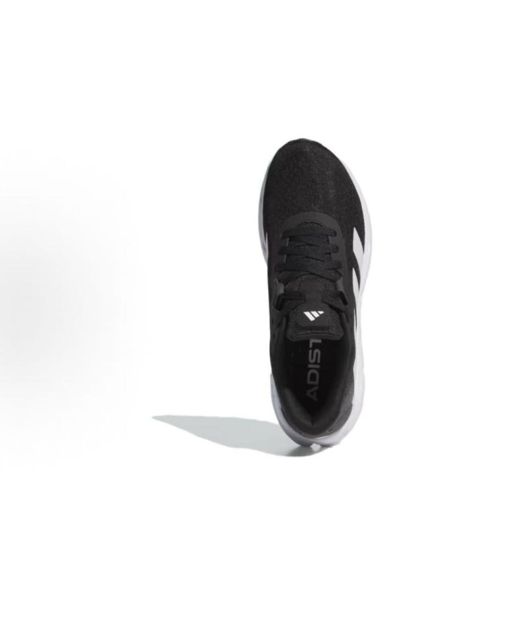 ADIDAS Черные текстильные низкие кроссовки / кеды, фото 5