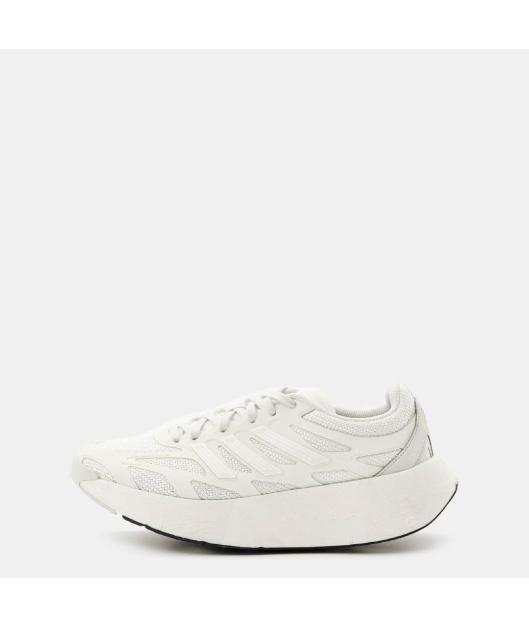 ADIDAS Белые текстильные низкие кроссовки / кеды, фото 2