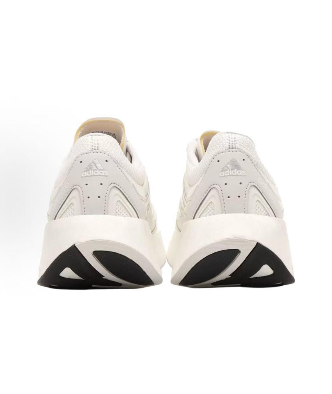 ADIDAS Белые текстильные низкие кроссовки / кеды, фото 6