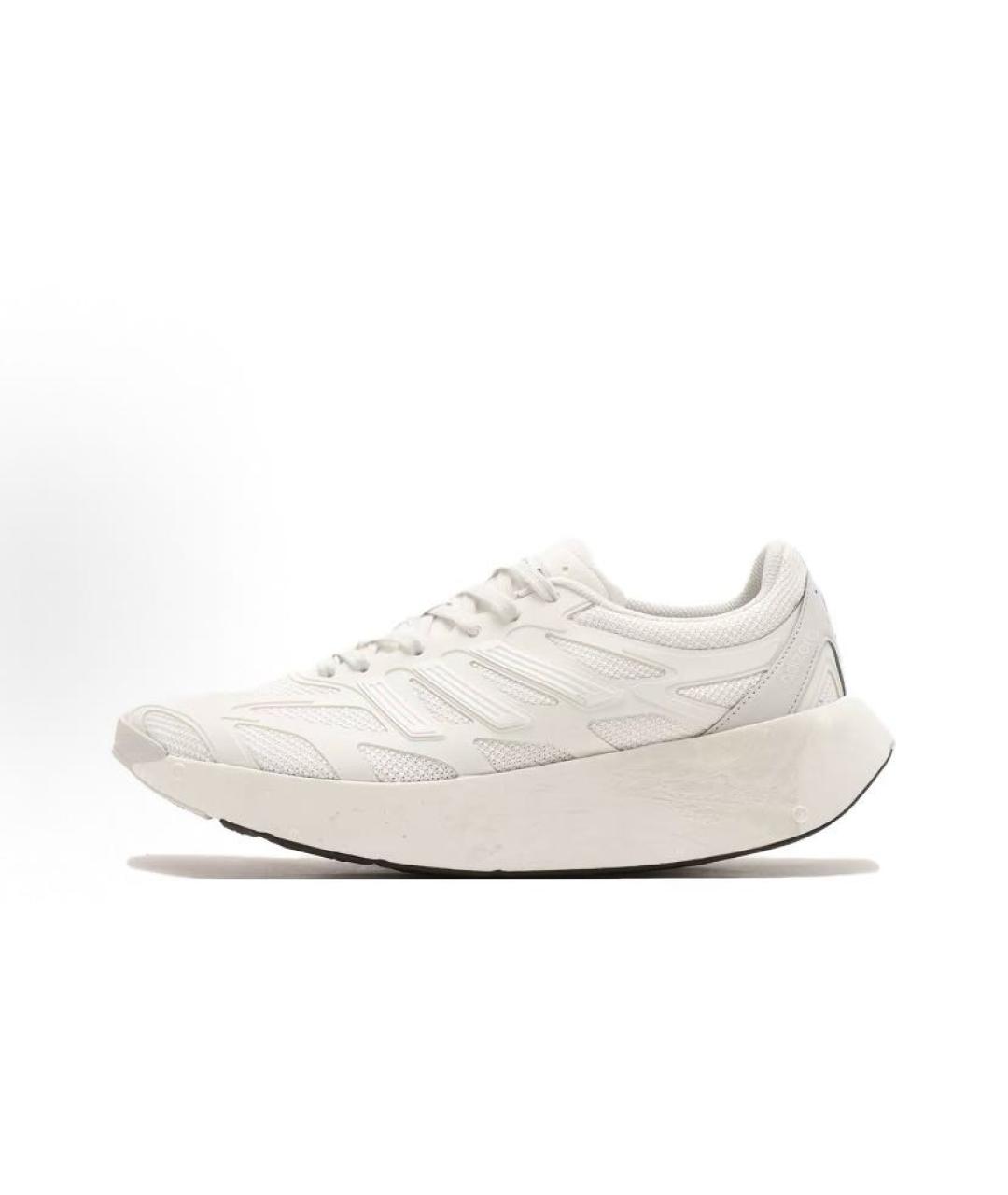 ADIDAS Белые текстильные низкие кроссовки / кеды, фото 3