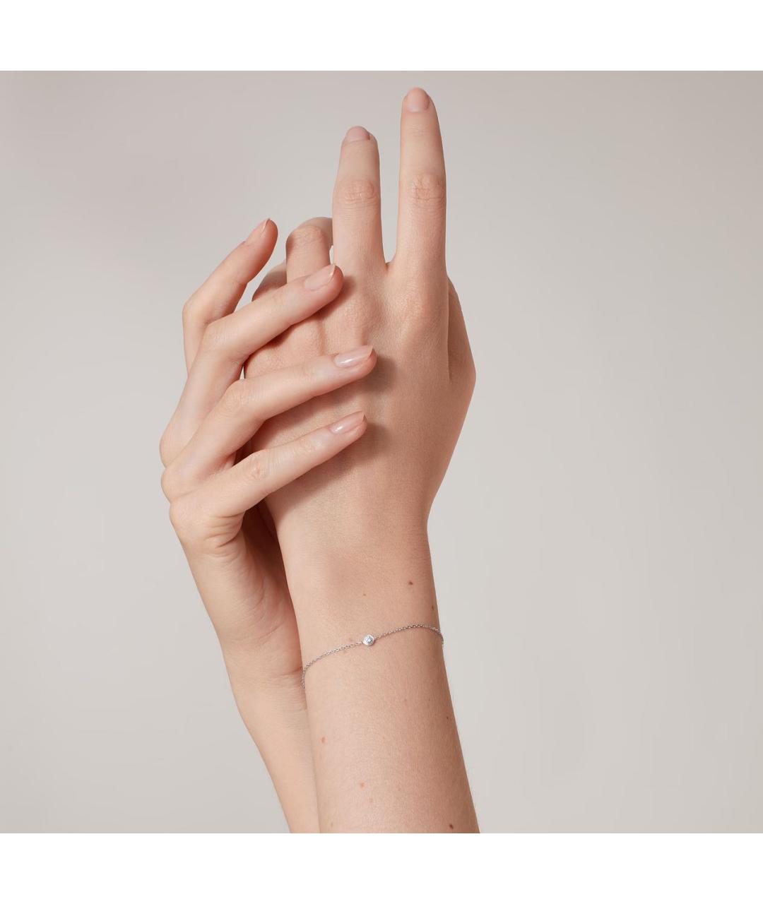 CARTIER Серебрянный браслет из белого золота, фото 2