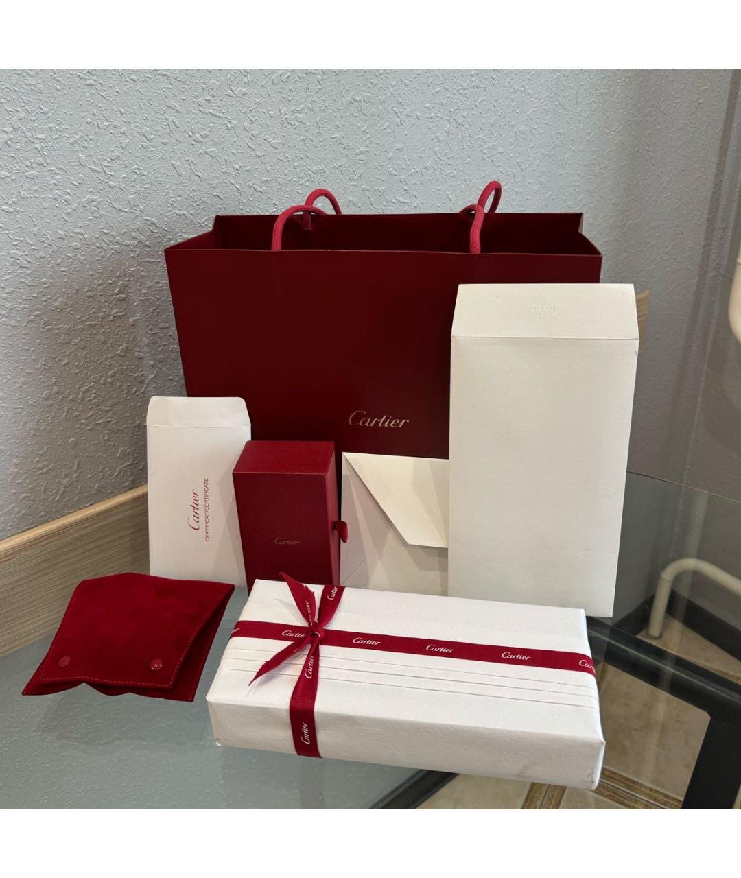 CARTIER Серебрянный браслет из белого золота, фото 7
