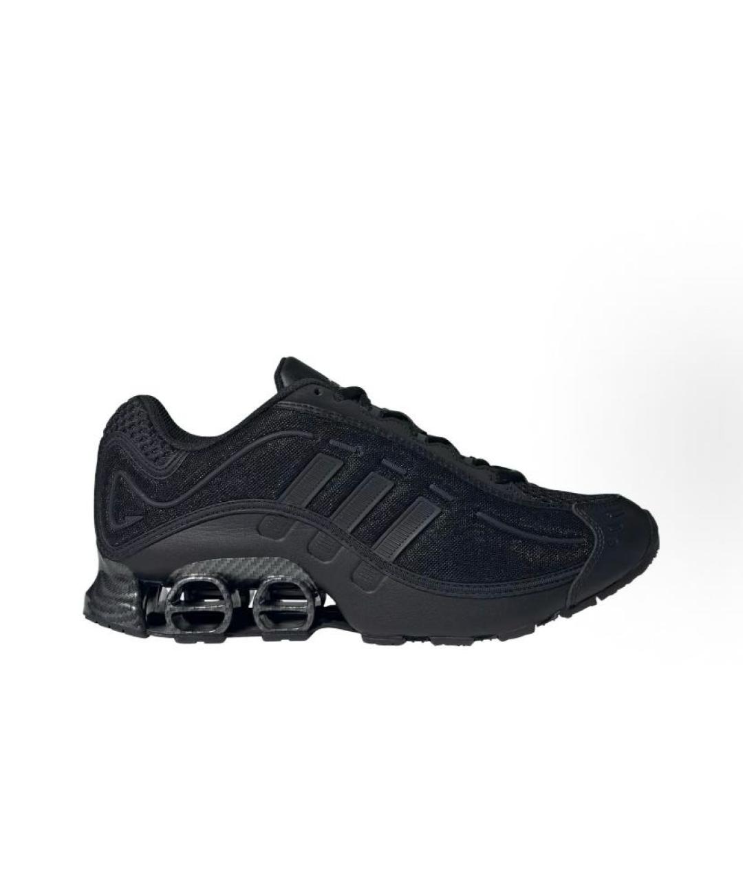 ADIDAS Черные текстильные низкие кроссовки / кеды, фото 6
