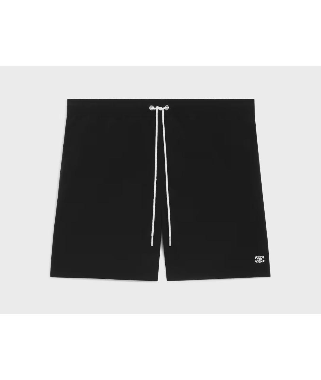 CELINE Черные полиамидовые плавки, фото 5