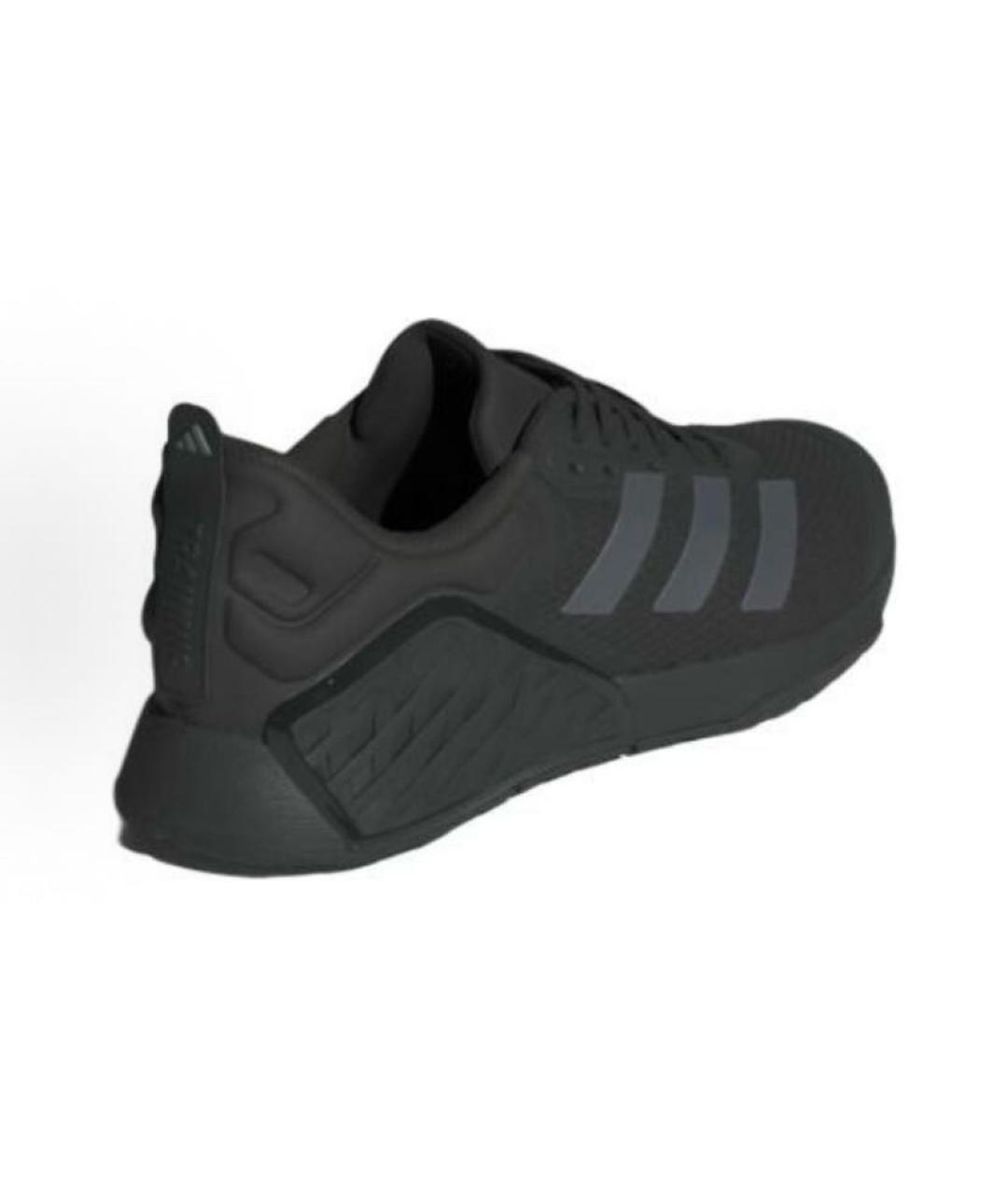 ADIDAS Черные текстильные низкие кроссовки / кеды, фото 5