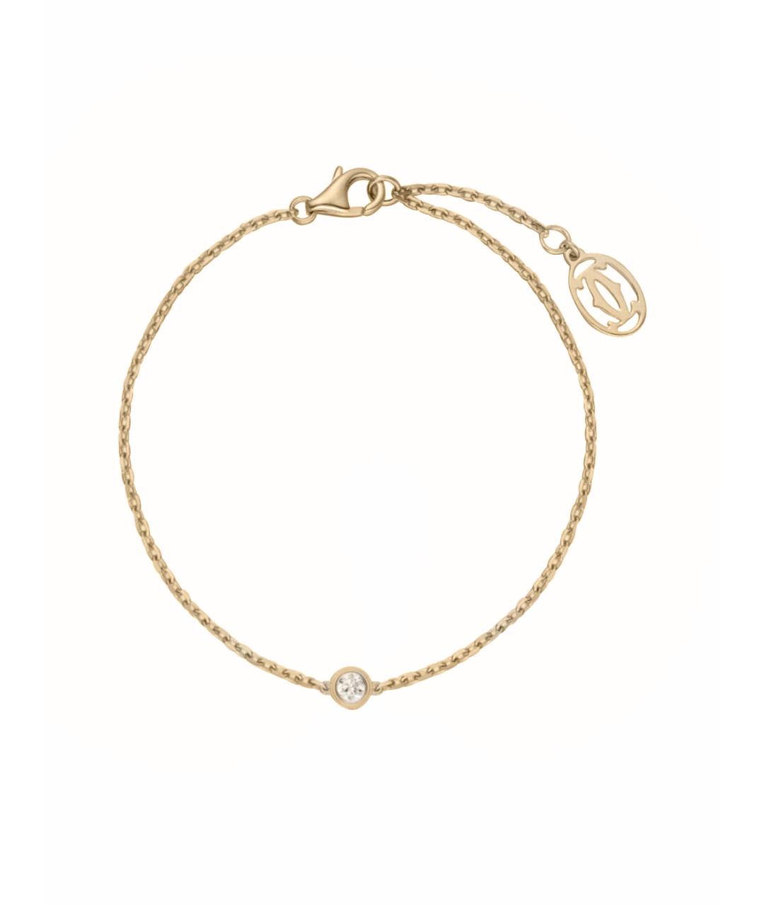 CARTIER Золотой браслет из желтого золота, фото 1