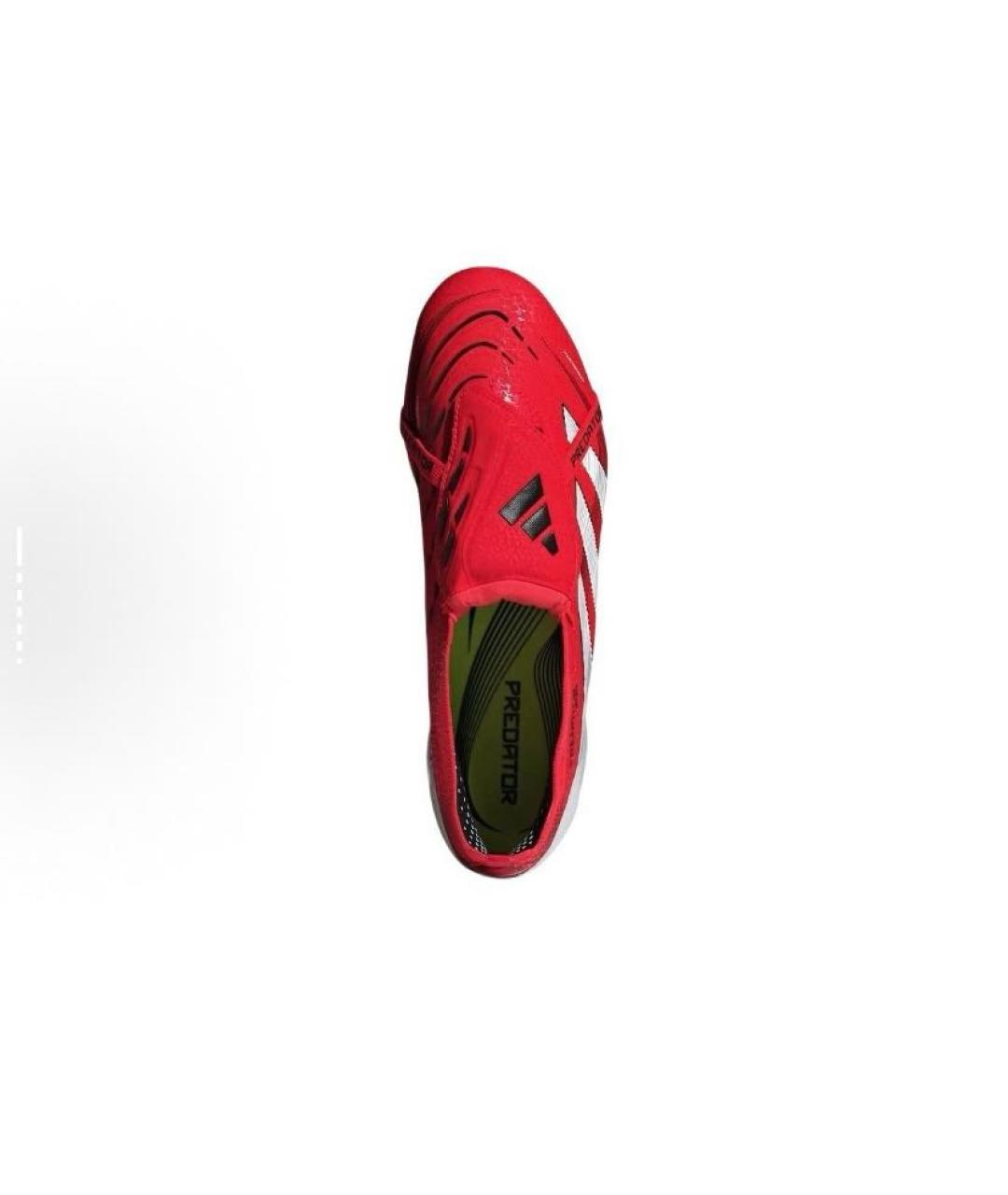 ADIDAS Красные текстильные низкие кроссовки / кеды, фото 6