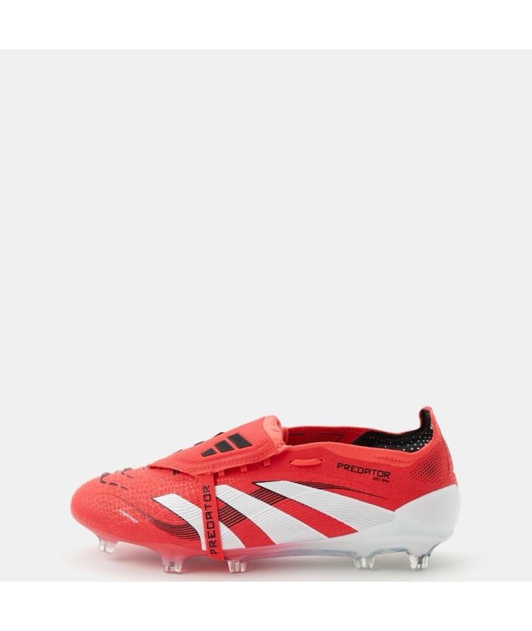 ADIDAS Красные текстильные низкие кроссовки / кеды, фото 2