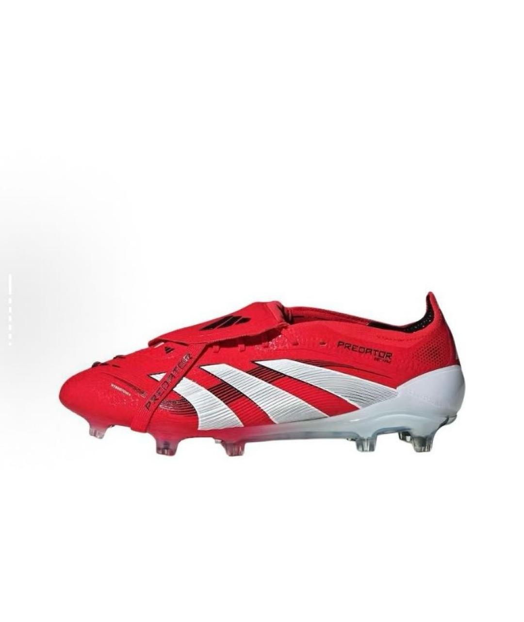 ADIDAS Красные текстильные низкие кроссовки / кеды, фото 3