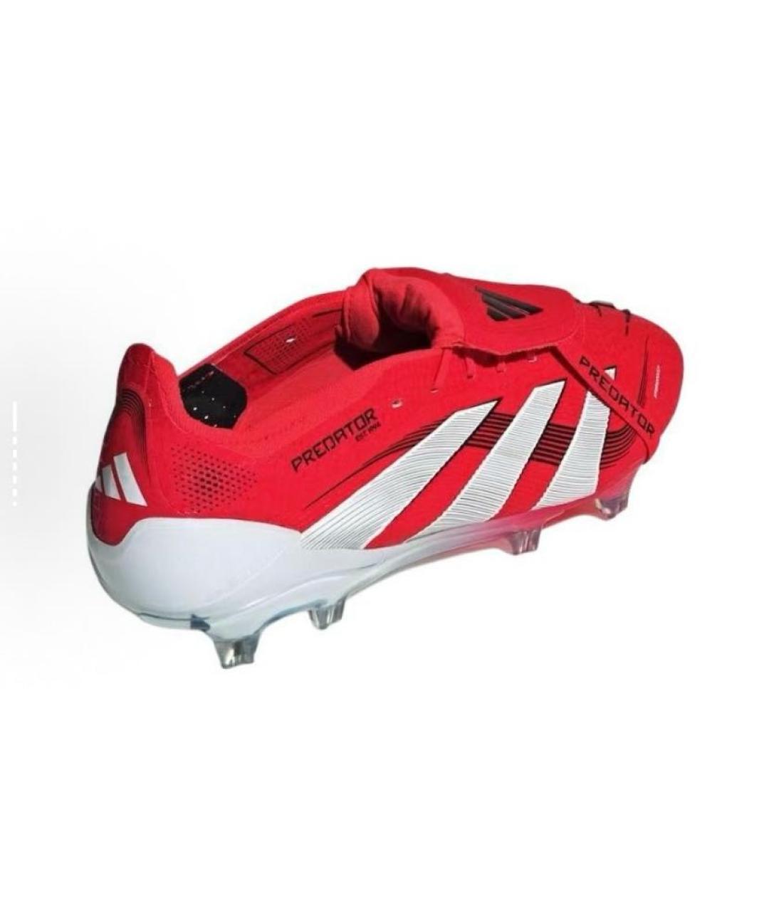 ADIDAS Красные текстильные низкие кроссовки / кеды, фото 5