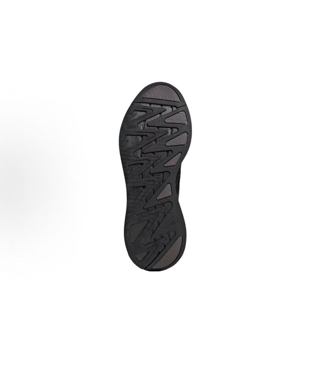 ADIDAS Черные текстильные низкие кроссовки / кеды, фото 7