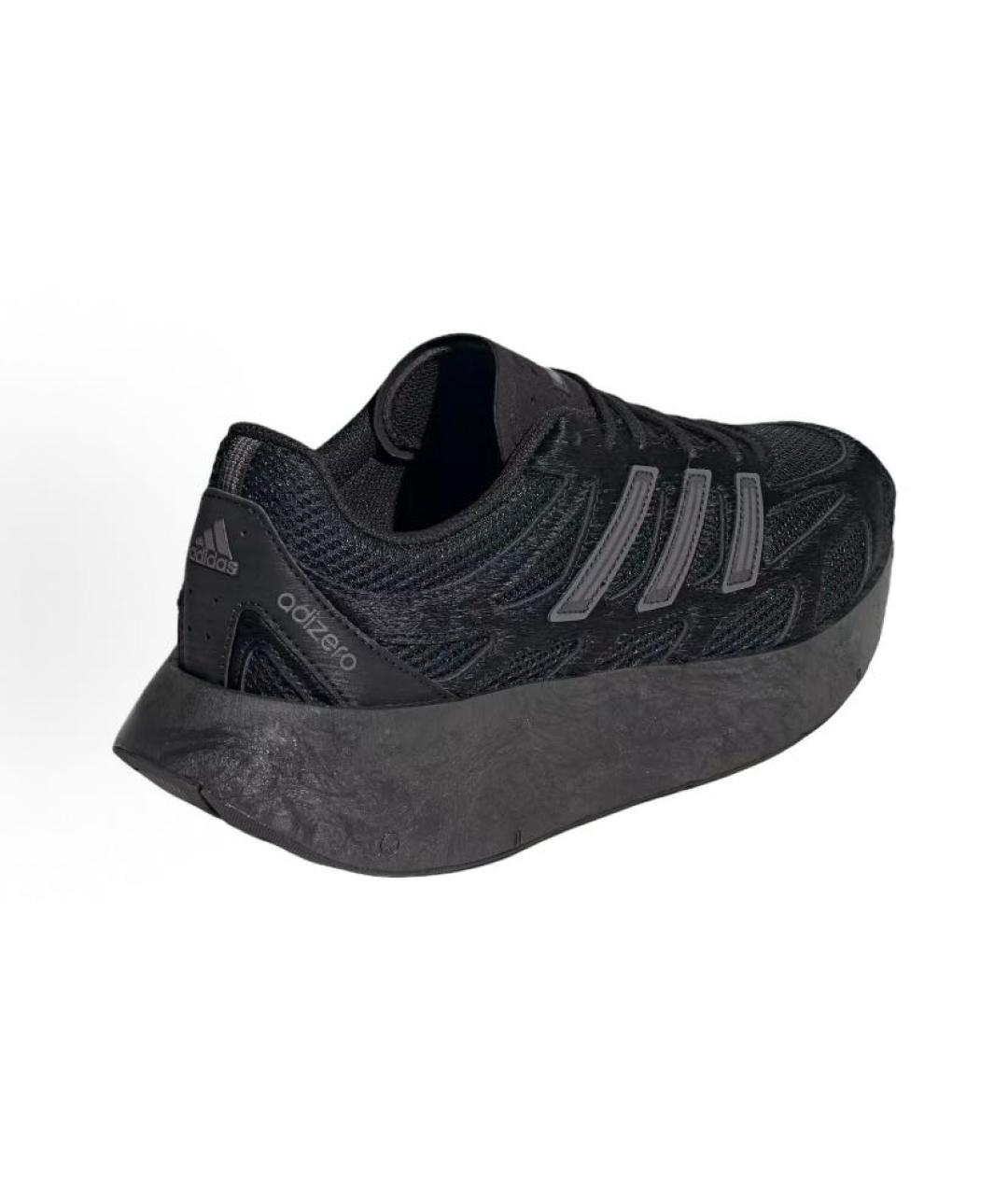 ADIDAS Черные текстильные низкие кроссовки / кеды, фото 5