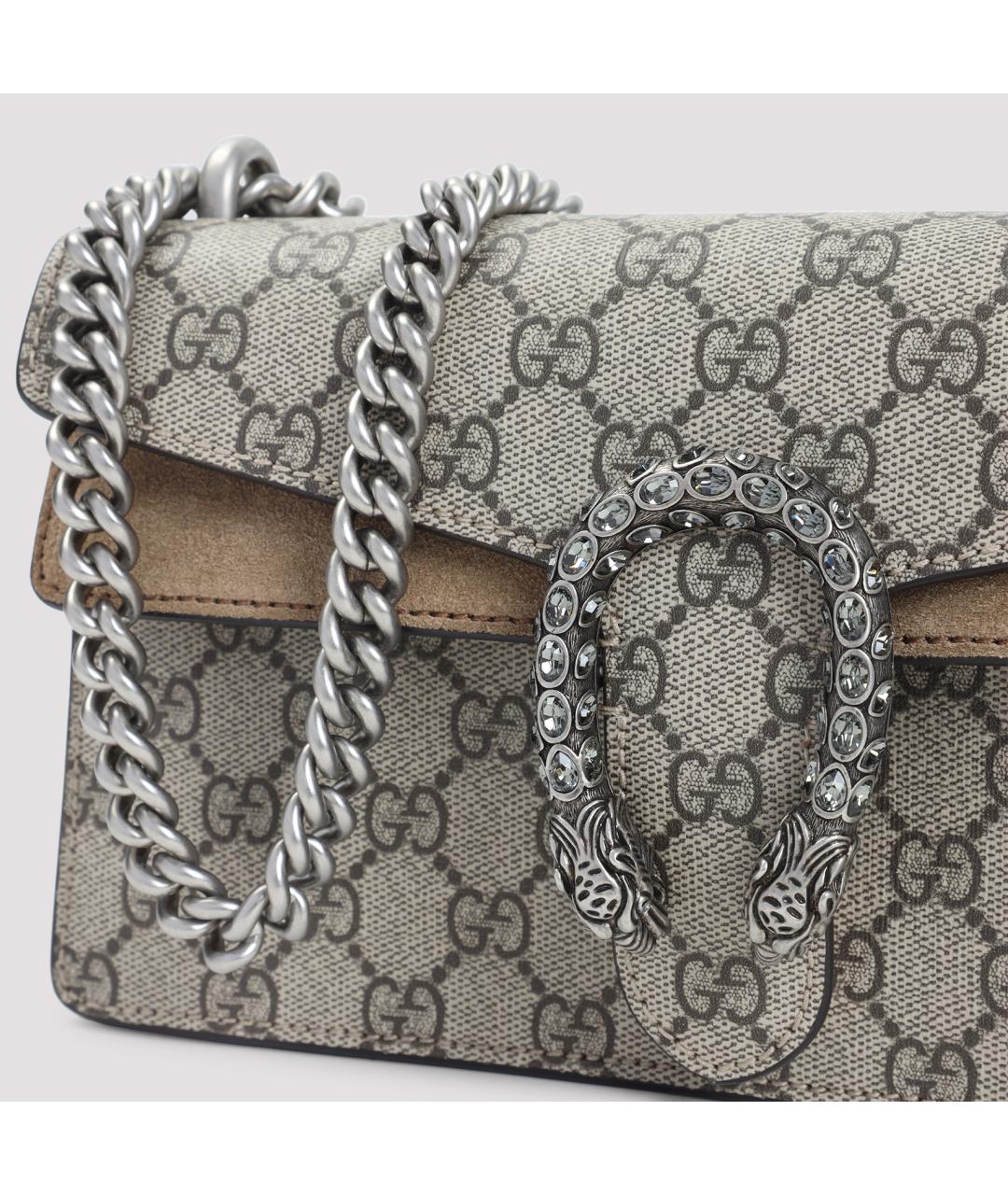 GUCCI Бежевая сумка через плечо, фото 5