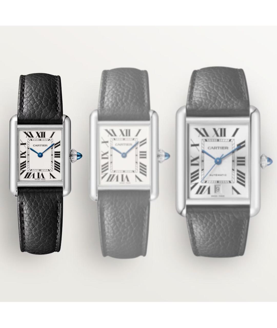 CARTIER Серебряные металлические часы, фото 7