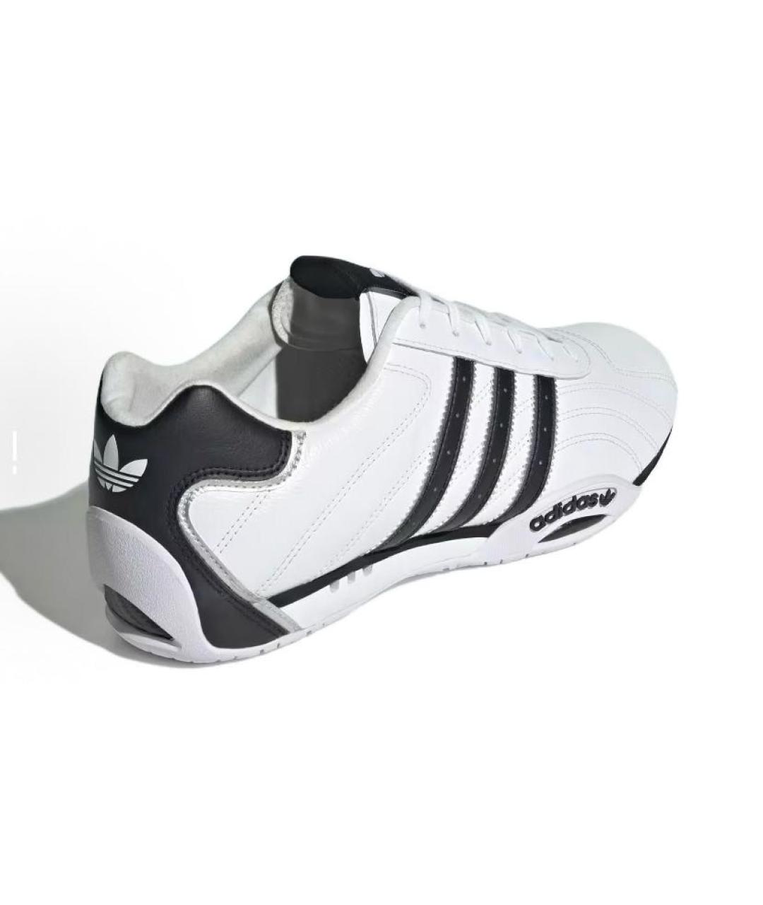 ADIDAS Белые кожаные низкие кроссовки / кеды, фото 5
