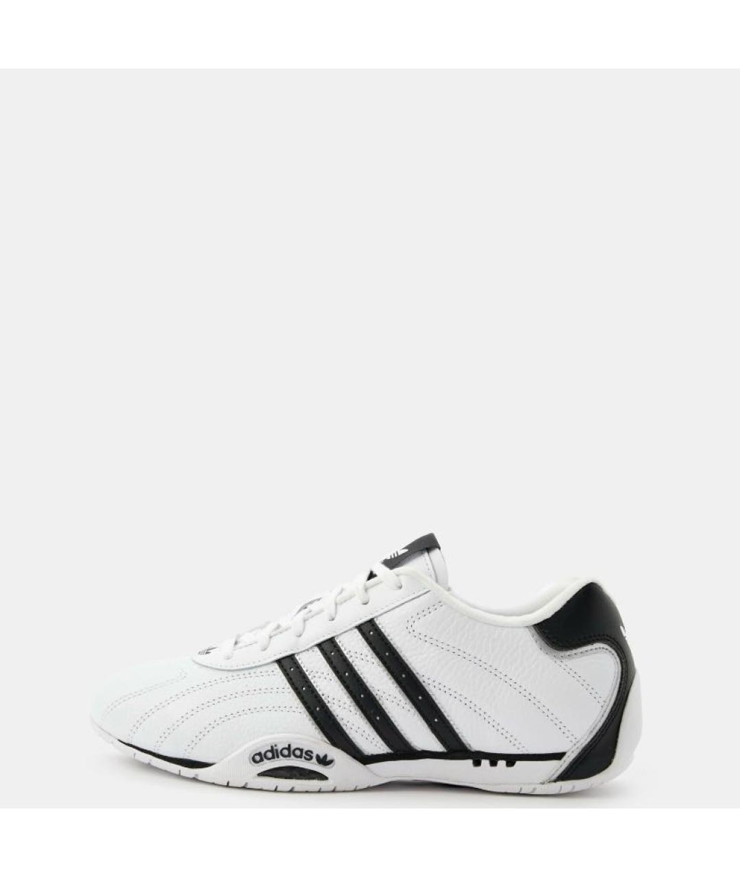ADIDAS Белые кожаные низкие кроссовки / кеды, фото 2