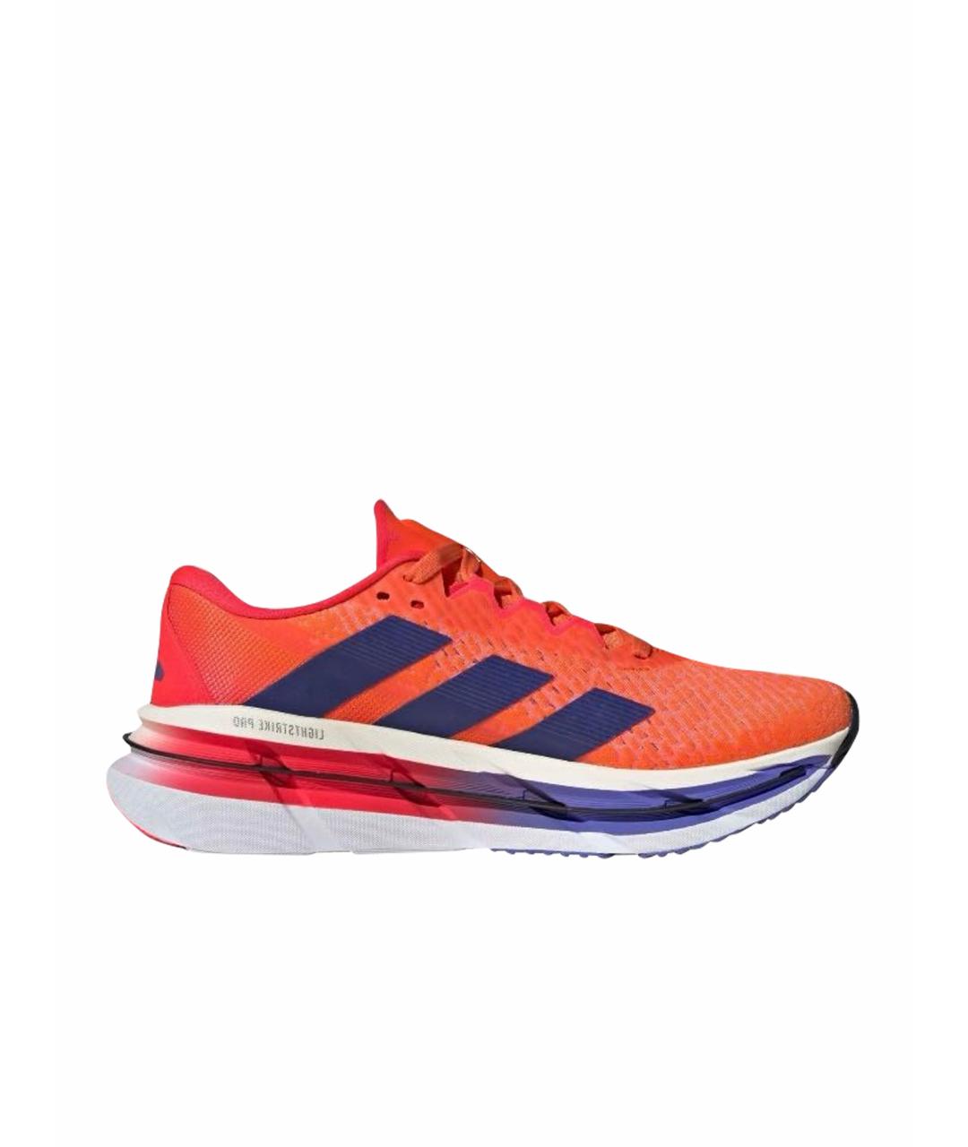 ADIDAS Красные текстильные низкие кроссовки / кеды, фото 1