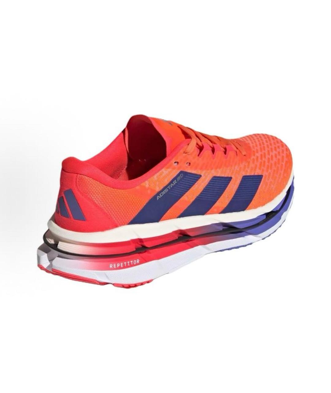 ADIDAS Красные текстильные низкие кроссовки / кеды, фото 4