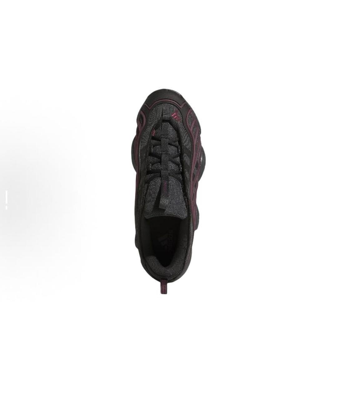 ADIDAS Черные текстильные низкие кроссовки / кеды, фото 5