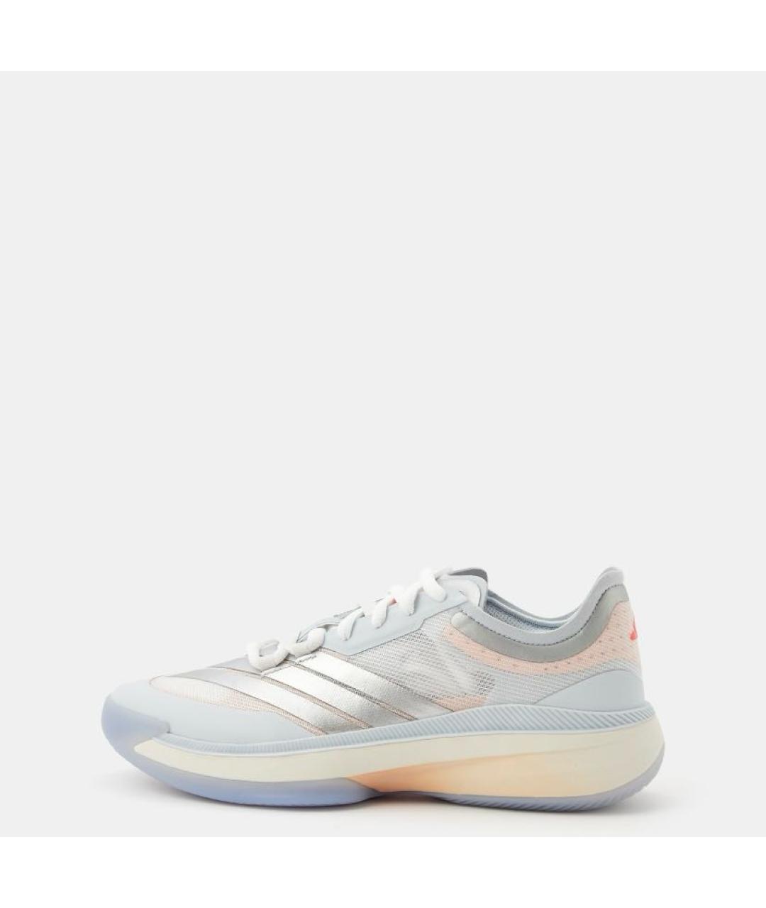 ADIDAS Серые текстильные низкие кроссовки / кеды, фото 2
