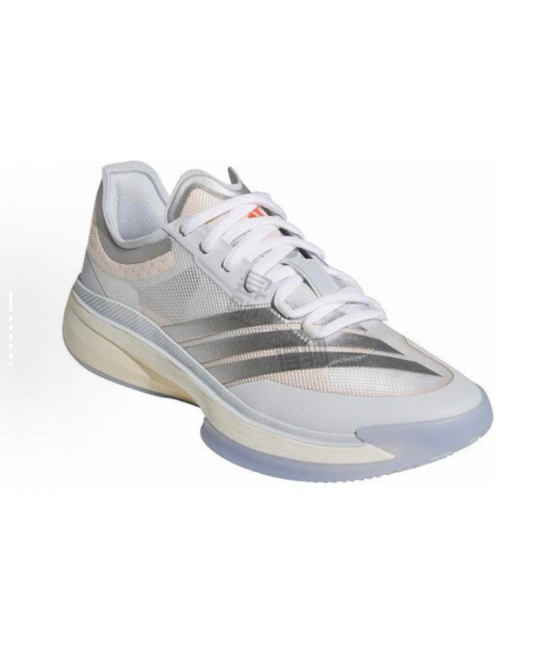 ADIDAS Серые текстильные низкие кроссовки / кеды, фото 4