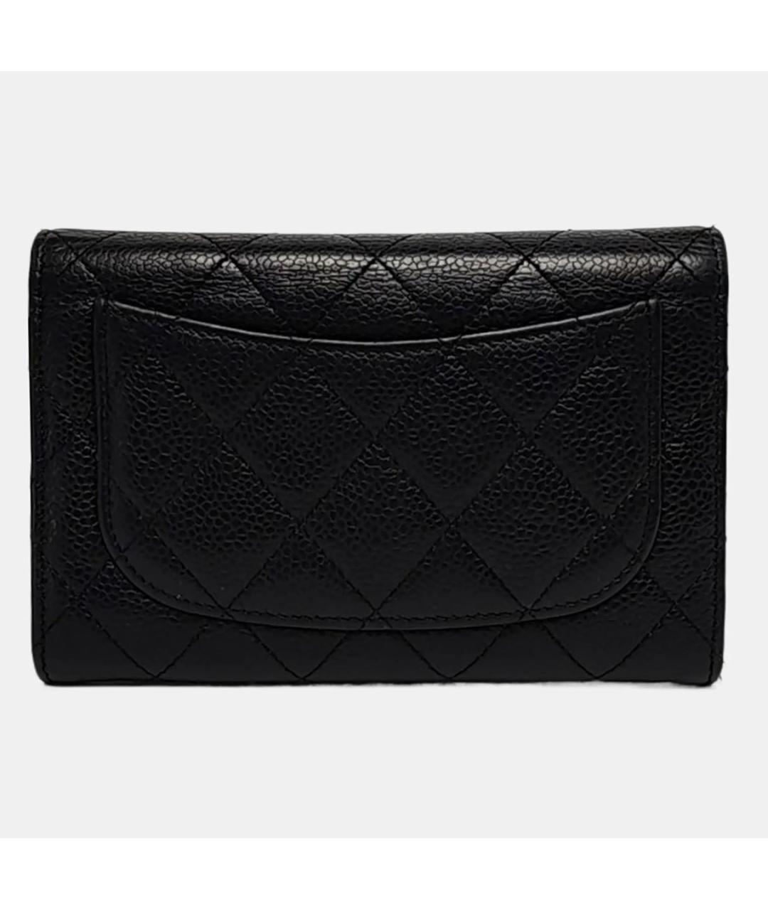 CHANEL Черная кожаная сумка через плечо, фото 4