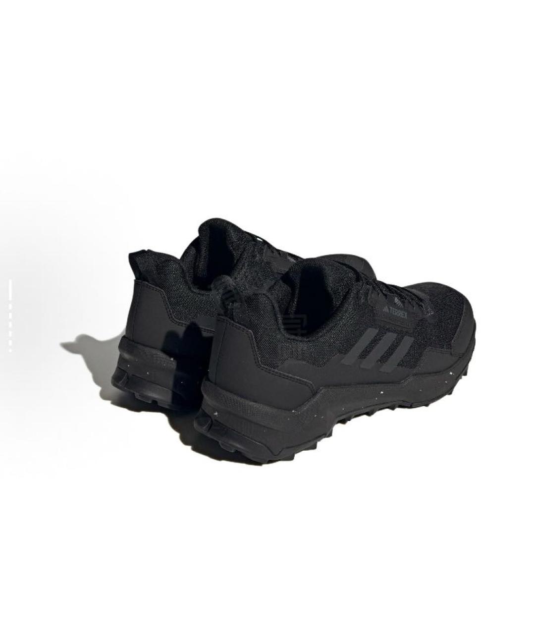 ADIDAS Черные текстильные низкие кроссовки / кеды, фото 4