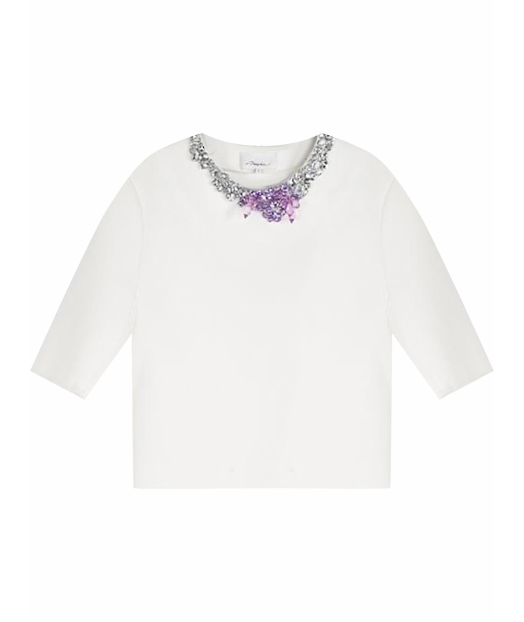 3.1 PHILLIP LIM Белая синтетическая блузы, фото 1