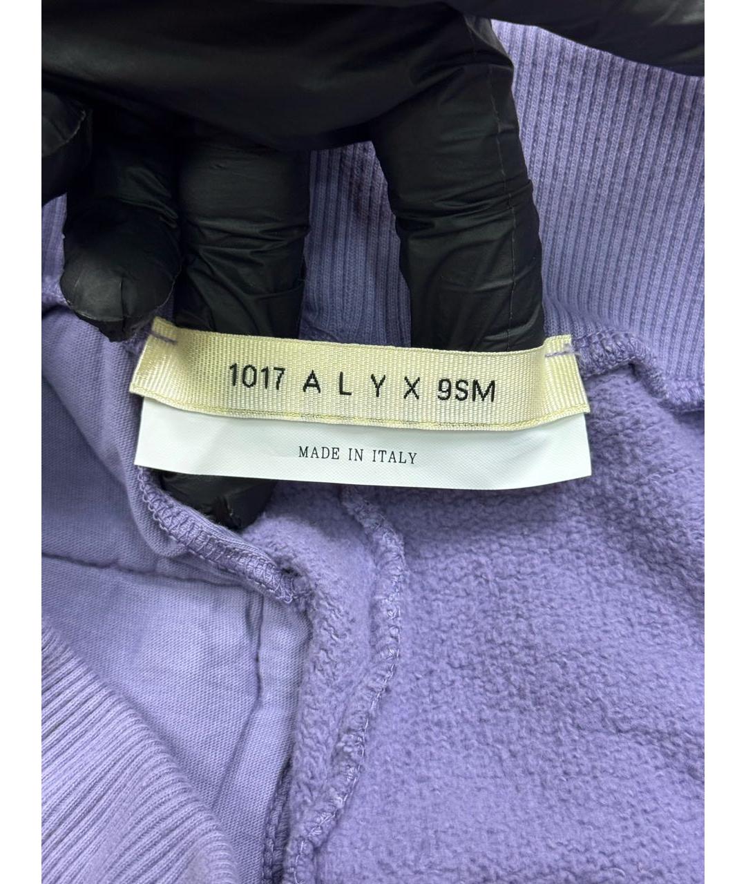1017 ALYX 9SM Фиолетовые хлопковые шорты, фото 5