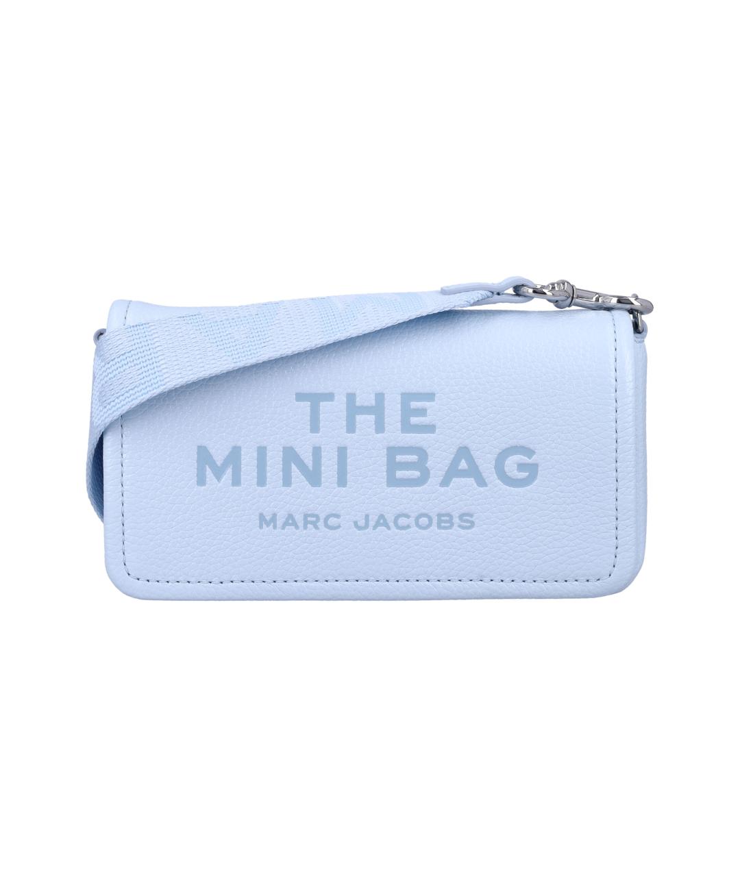 MARC JACOBS Голубая кожаная сумка через плечо, фото 1